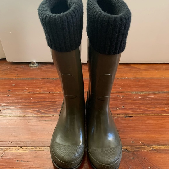 Winter Lined Rain Boots - Picture 2 of 4